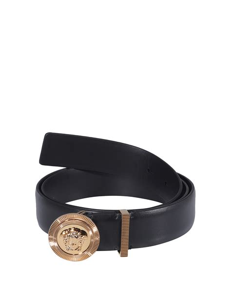 cintura in pelle versace con lion|Cinture Eleganti e Firmate .